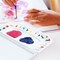 Airtight Watercolor Palette, Plastic Paint Palette with 16 Wells and 2 Mixing Areas, Folding Paint Tray with Lid, Suitable for Acrylic, Gouache and Watercolor